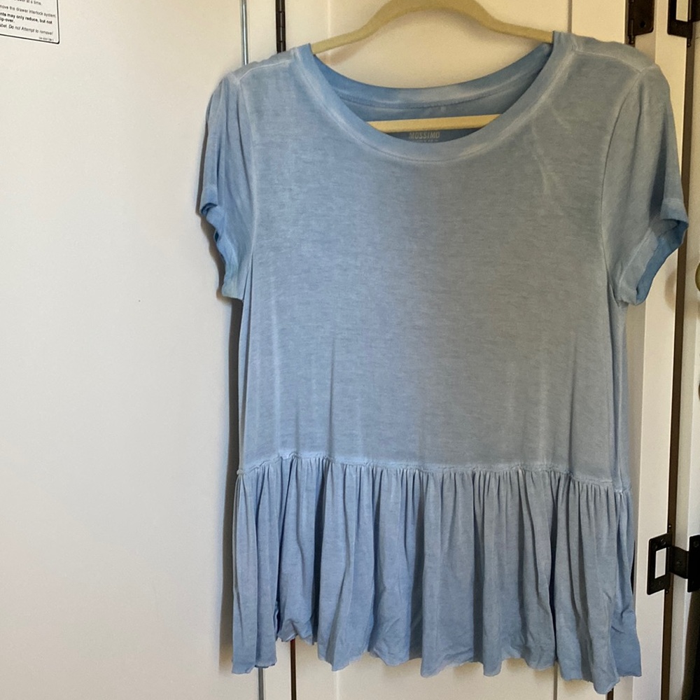 Ruffle Bottom Top